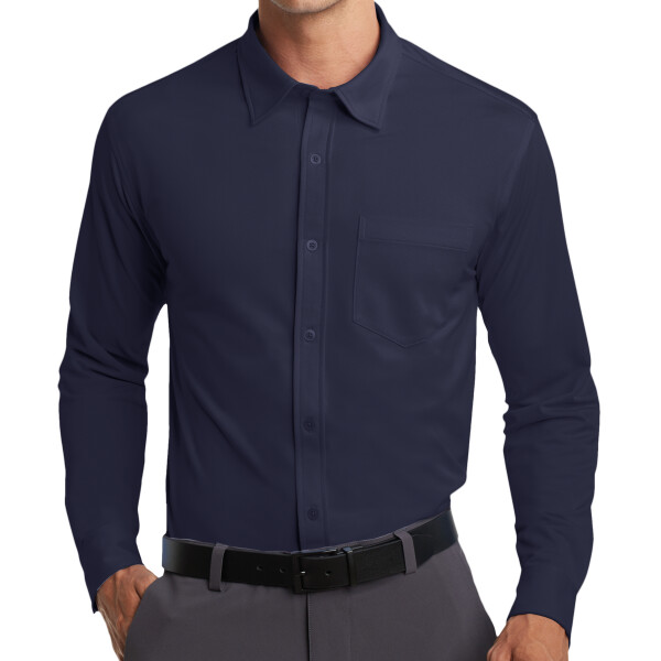 Dimension Knit Dress Shirt