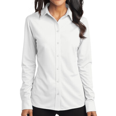HS RELA Ladies Dimension Knit Dress Shirt Thumbnail