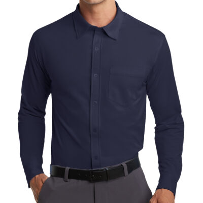 MS RELA Dimension Knit Dress Shirt Thumbnail